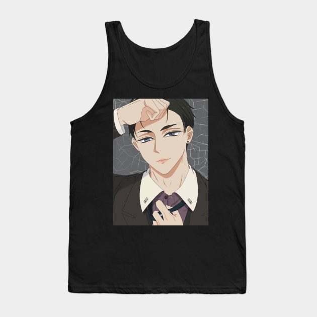 Daisuke Kambe Fanart Tank Top by hanoung